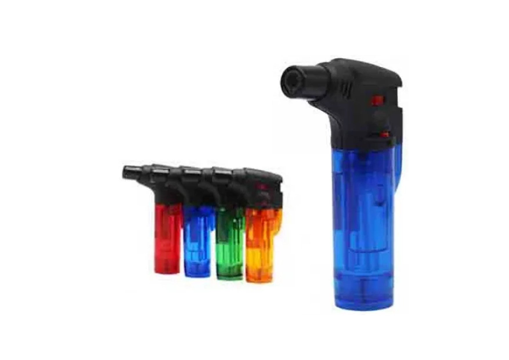 Clear Stand Up Blow Torch Lighter