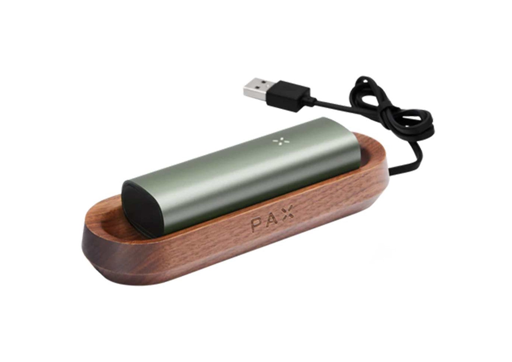PAX Labs | Charging Tray | Walnut