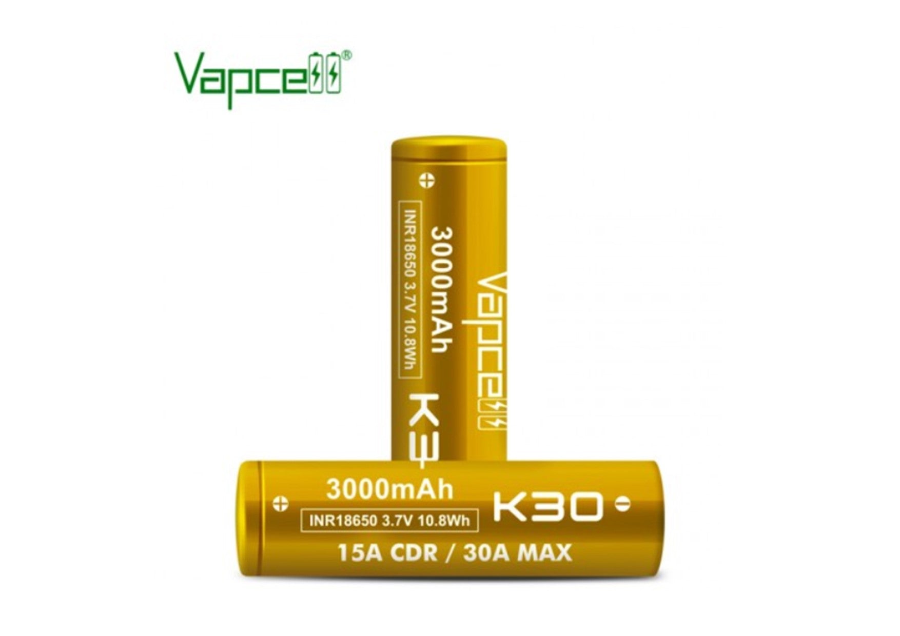 Vapcell | K30 3000mAh 18650 Battery