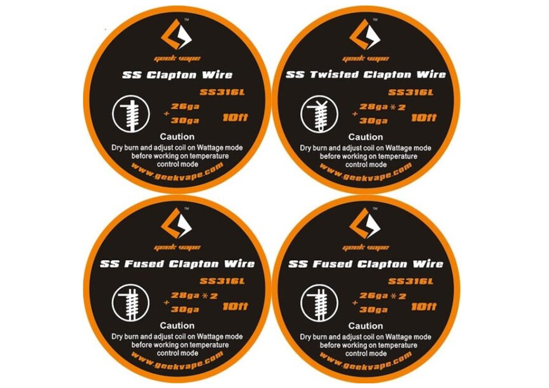 Geekvape | SS316 DIY Clapton Wires