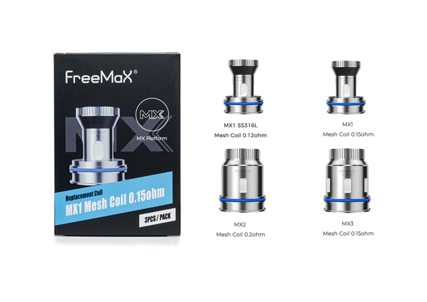 FreeMax | MX Mesh Replacement Coils