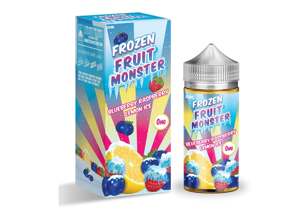 Frozen Fruit Monster | Blueberry Raspberry Lemon Ice