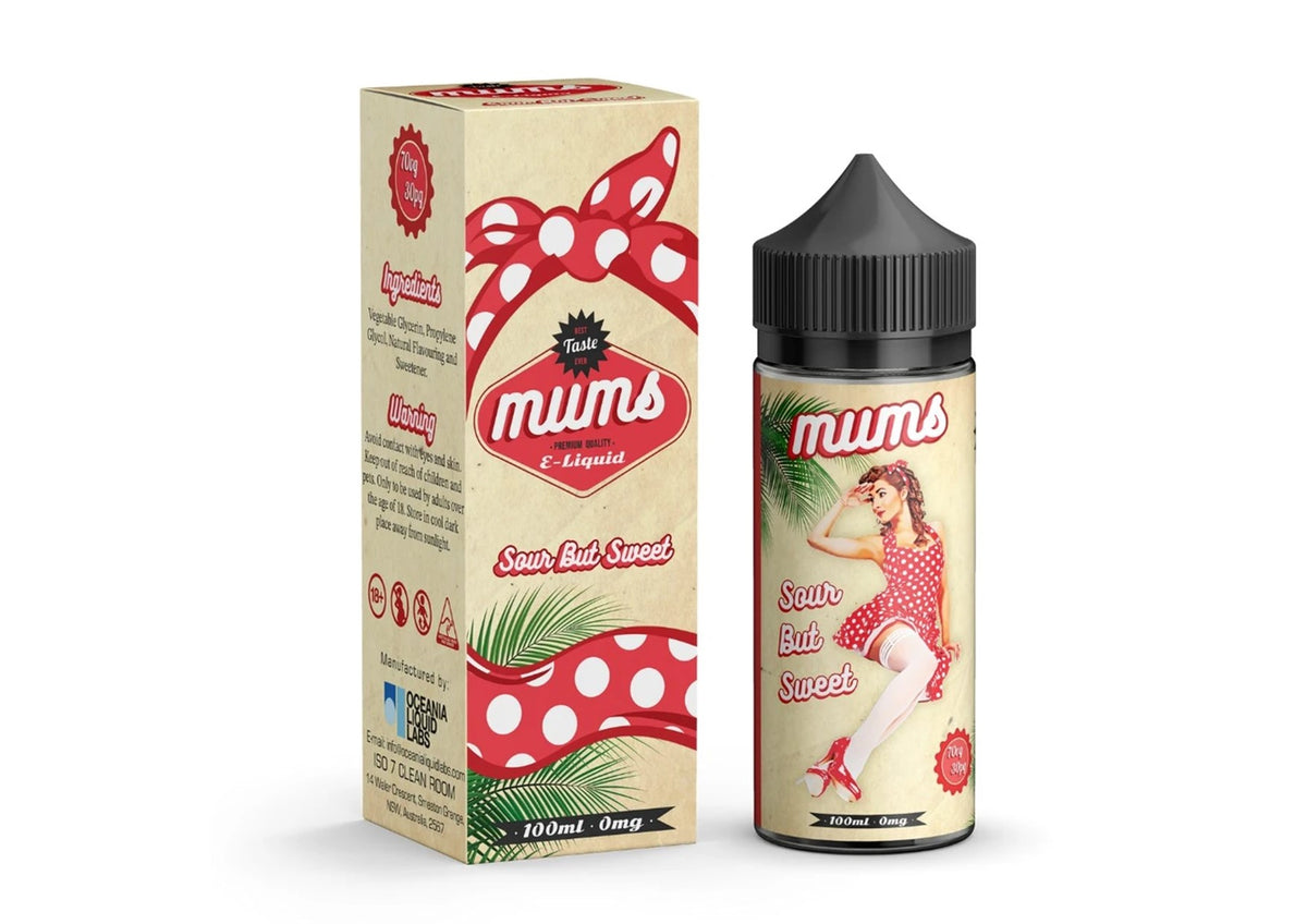 Mums Premium E-liquid | Sweet But Sour