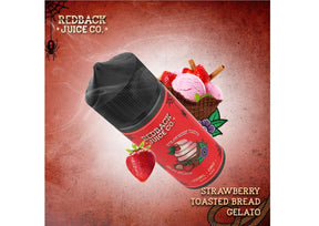 Redback Juice Co. | Dessert | Strawberry Toasted Bread Gelato
