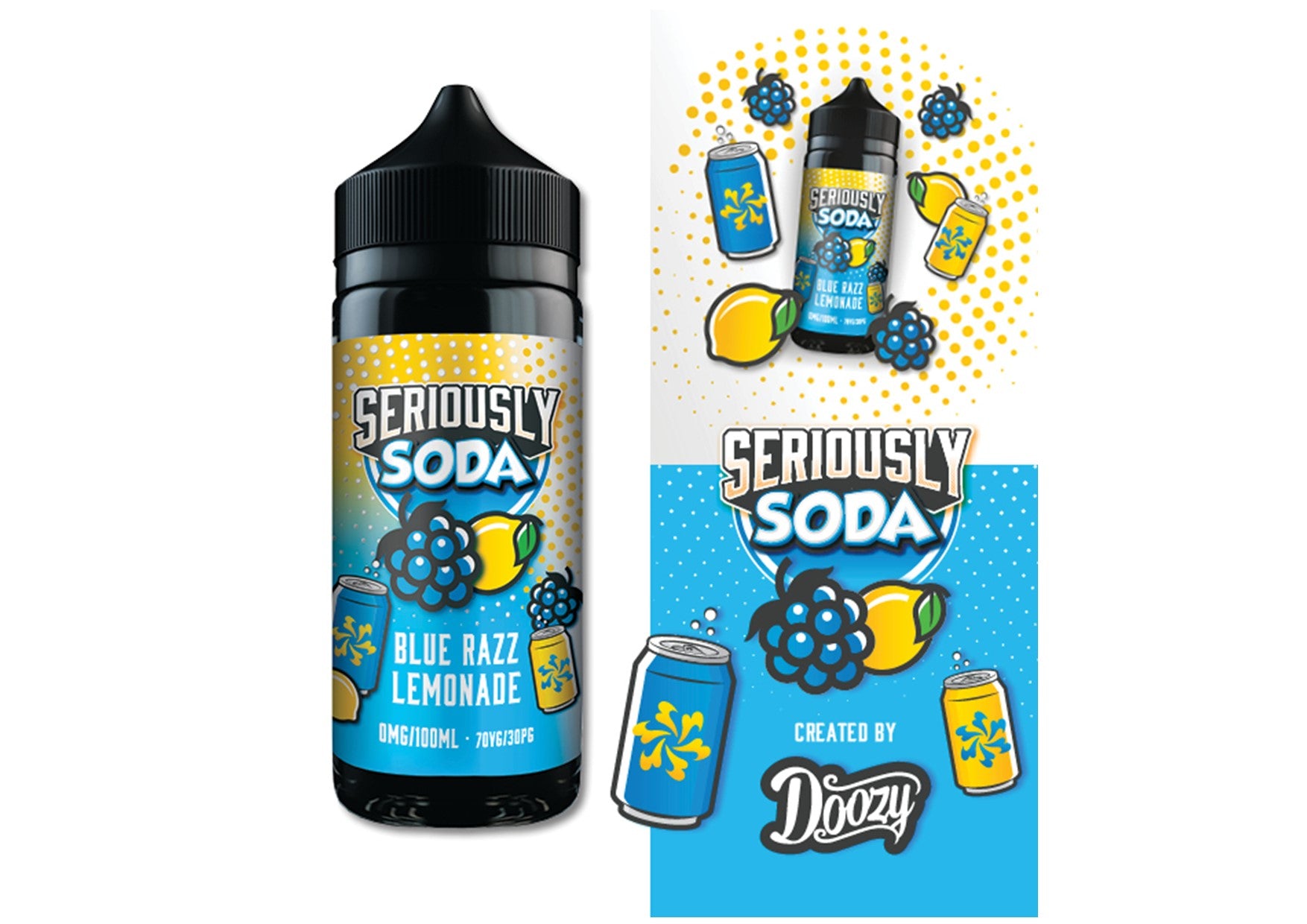 Doozy Vape Co. | Seriously Soda | Blue Razz Lemonade