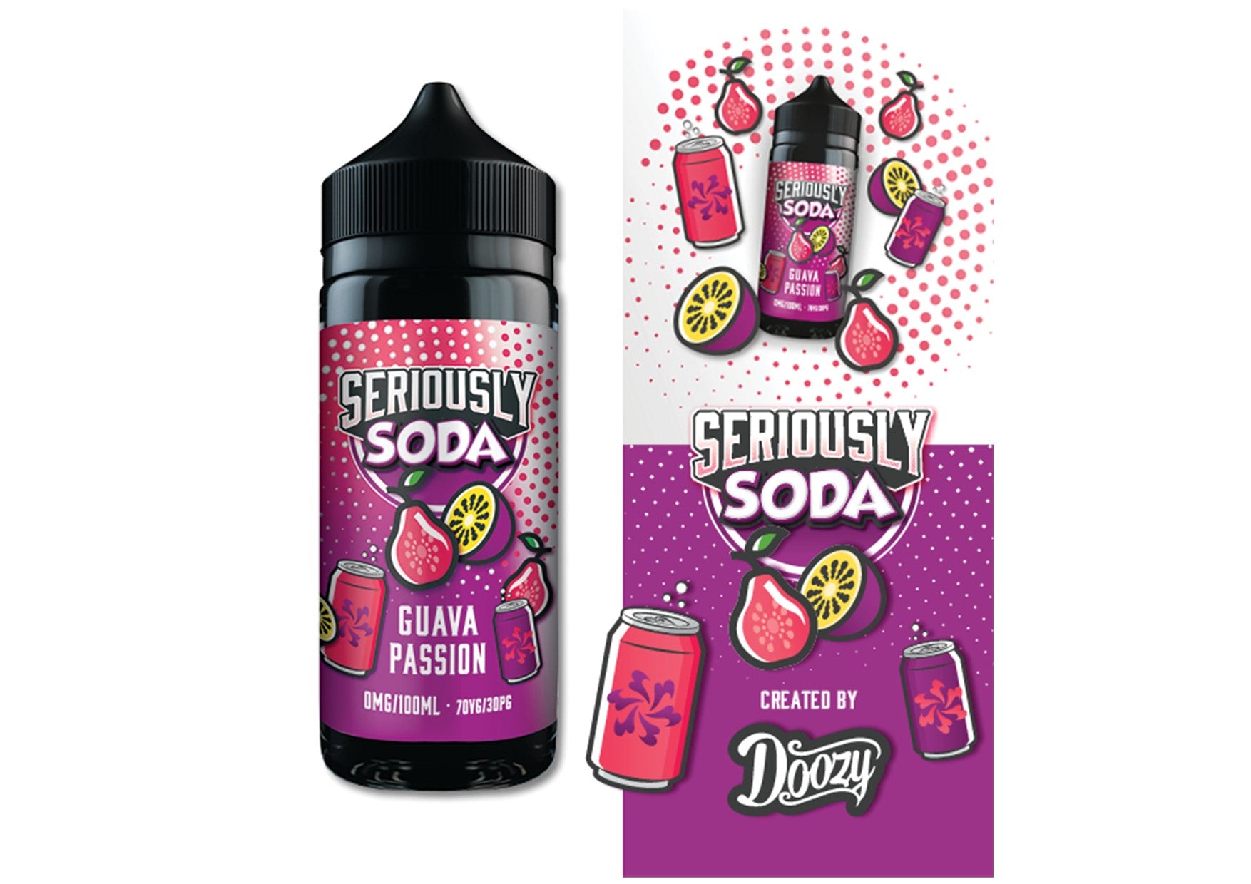 Doozy Vape Co. | Seriously Soda | Guava Passion